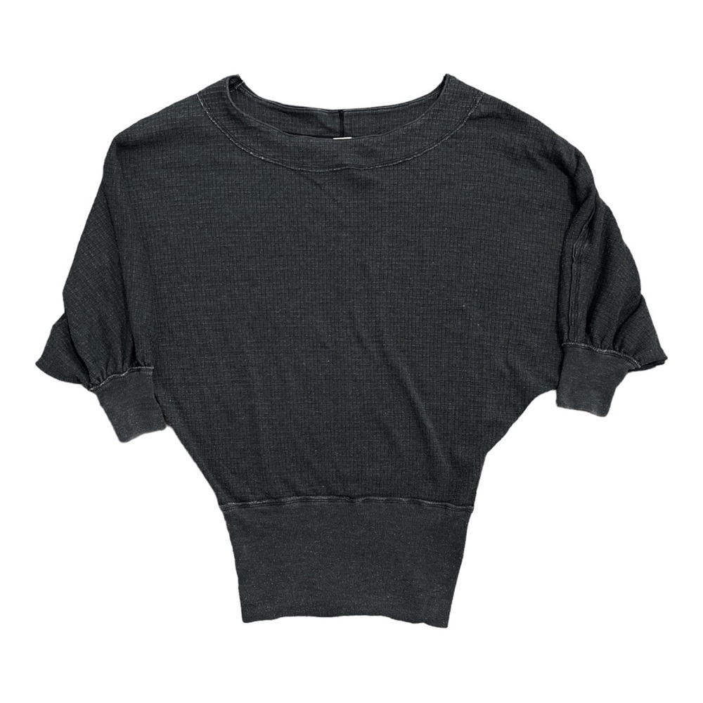 We The Free XS Grey Short Sleeve Casual Top